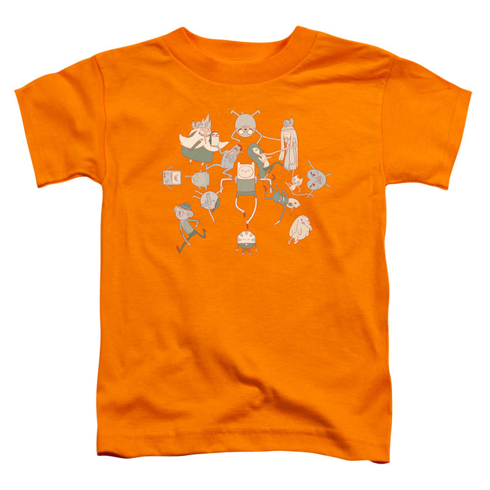 Adventure Time Glob Ball Toddler Kids Youth T Shirt Orange