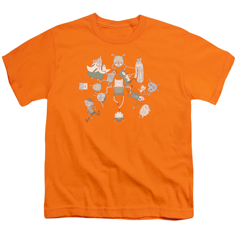 Adventure Time Glob Ball Kids Youth T Shirt Orange