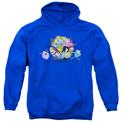 Adventure Time Glob Ball Mens Hoodie Royal Blue