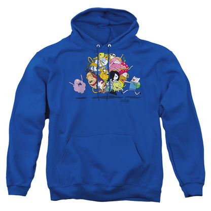 Adventure Time Glob Ball Mens Hoodie Royal Blue