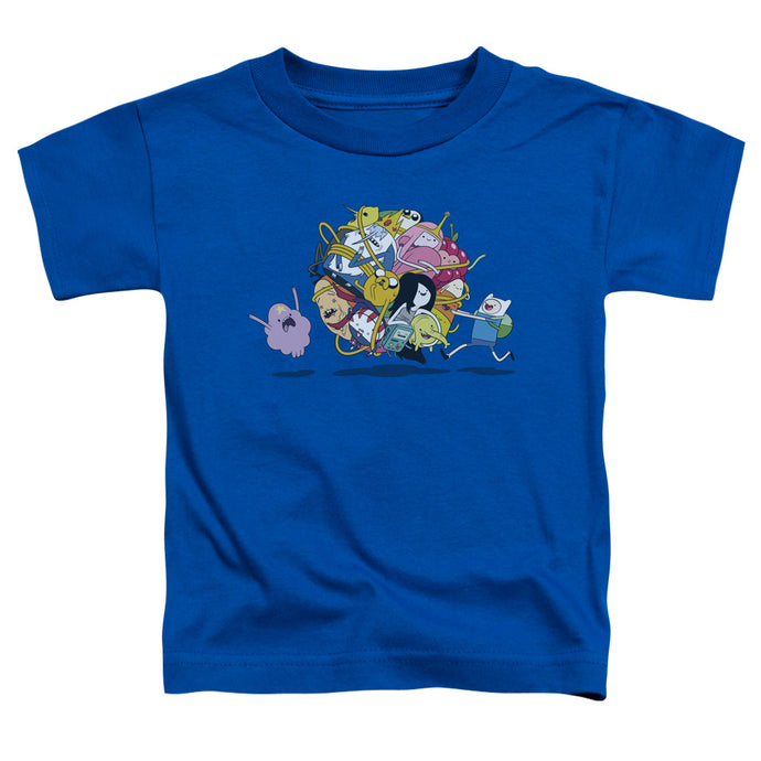 Adventure Time Glob Ball Toddler Kids Youth T Shirt Royal Blue