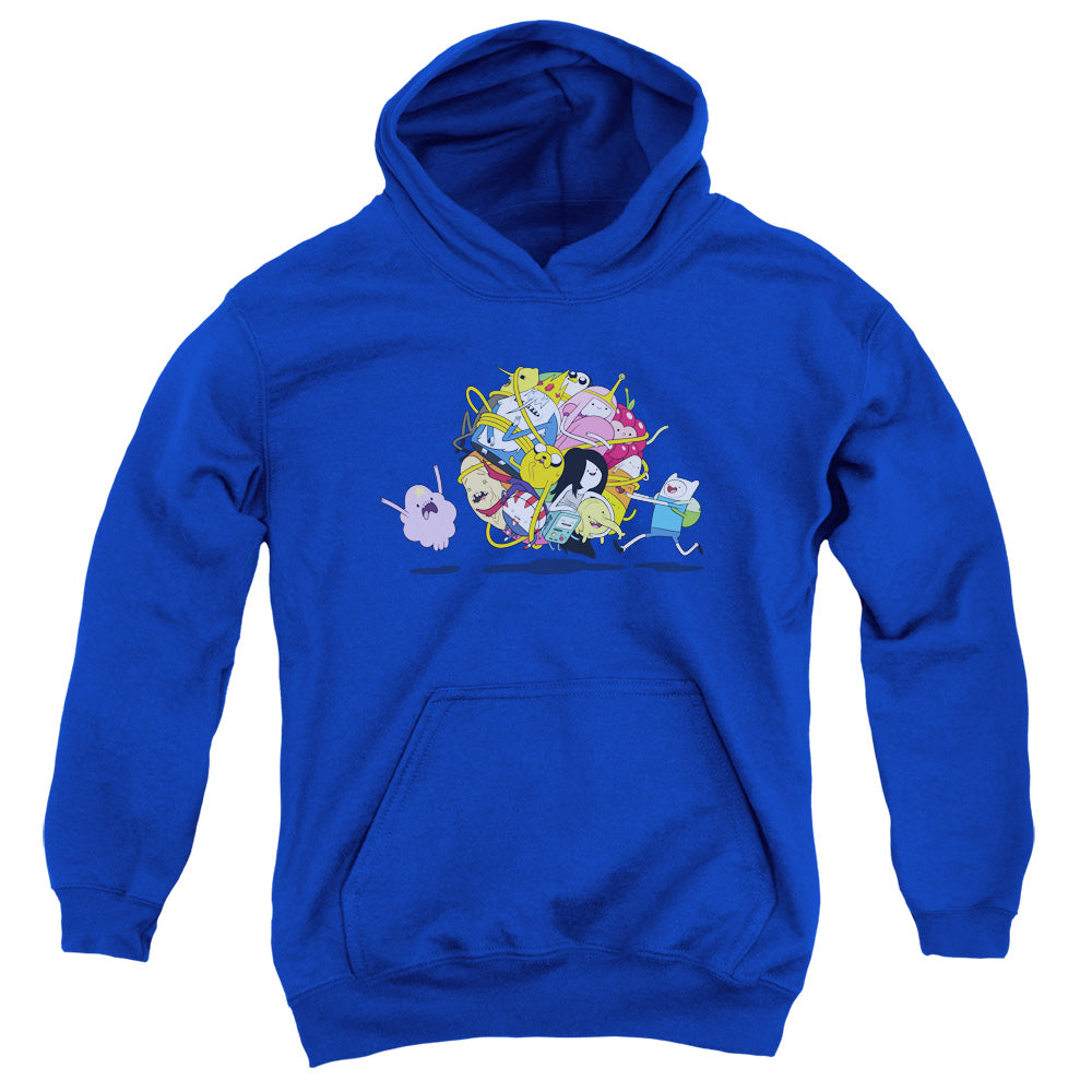 Adventure Time Glob Ball Kids Youth Hoodie Royal Blue