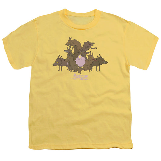 Adventure Time Lsp & Wolves Kids Youth T Shirt Banana