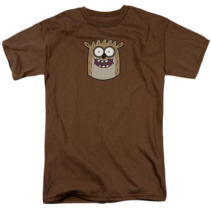 The Regular Show Rigby Mens T Shirt Coffee