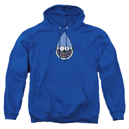 Regular Show Mordecai Mens Hoodie Royal Blue