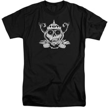 Load image into Gallery viewer, Adventure Time Skull Face Mens Tall T Shirt Black