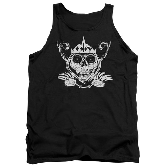 Adventure Time Skull Face Mens Tank Top Shirt Black