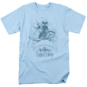 Grim Adventures of Billy & Mandy Sketched Mens T Shirt Light Blue