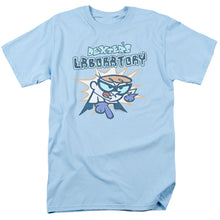 Load image into Gallery viewer, Dexters Laboratory What Do You Want Mens T Shirt Light Blue