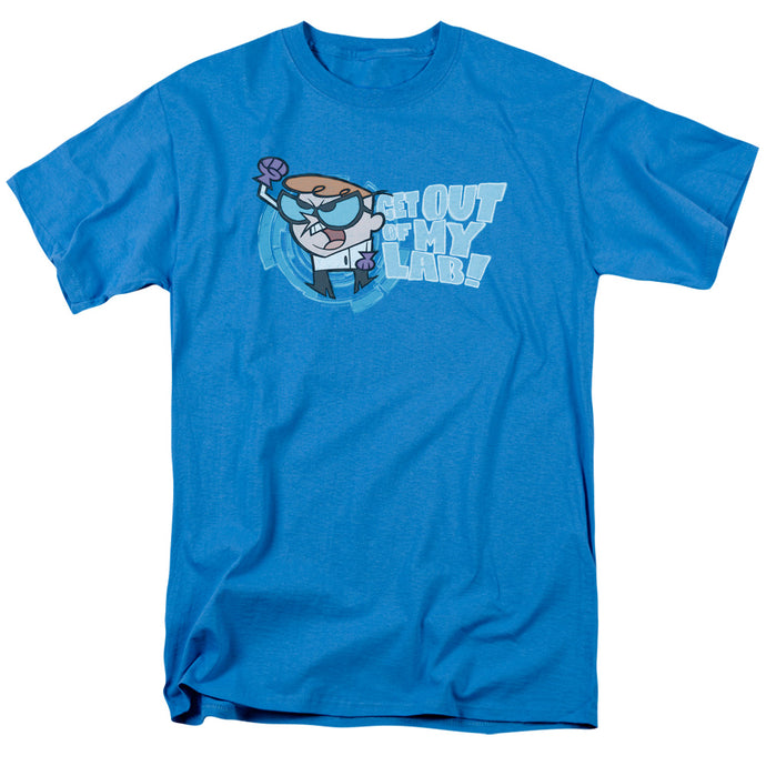 Dexters Laboratory Get Out Mens T Shirt Turquoise