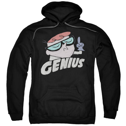 Dexters Laboratory Genius Mens Hoodie Black