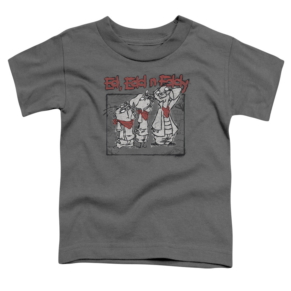 Ed Edd N Eddy Stand by Me Toddler Kids Youth T Shirt Charcoal