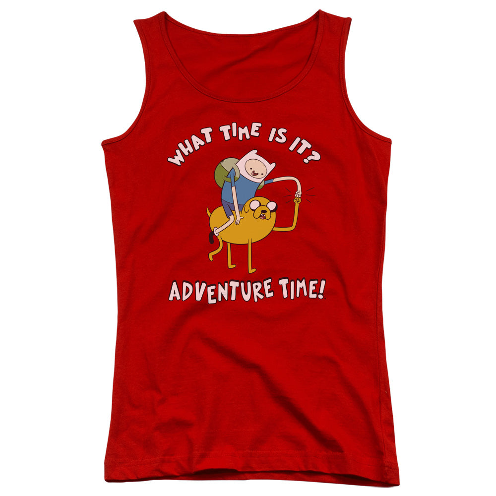 Adventure Time Ride Bump Womens Tank Top Shirt Red