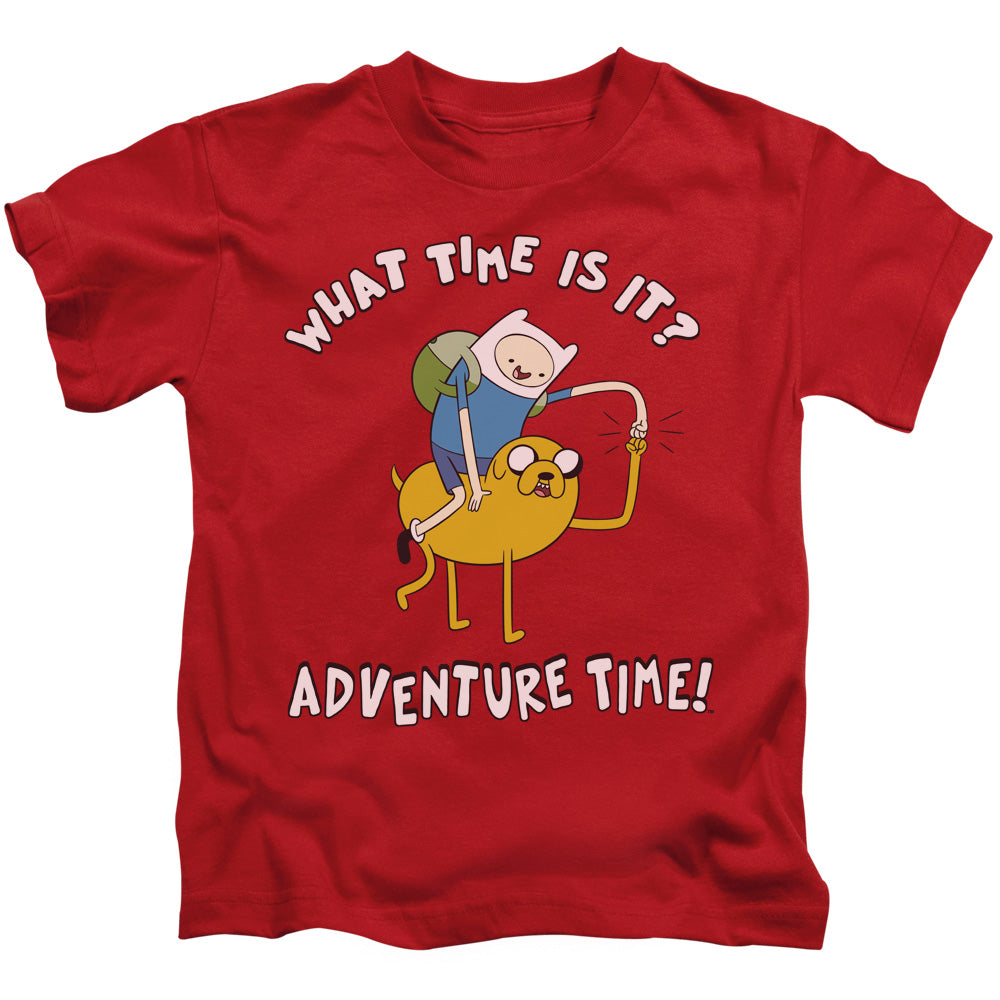 Adventure Time Ride Bump Juvenile Kids Youth T Shirt Red 