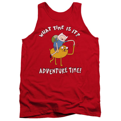 Adventure Time Ride Bump Mens Tank Top Shirt Red