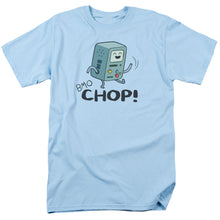 Load image into Gallery viewer, Adventure Time Bmo Chop Mens T Shirt Light Blue