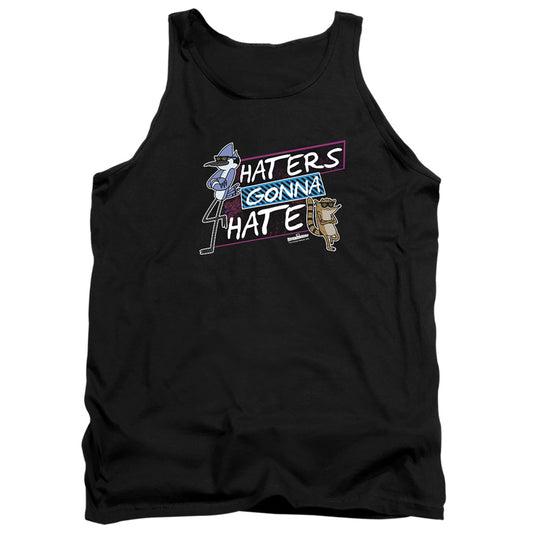 Regular Show Haters Gonna Hate Mens Tank Top Shirt Black