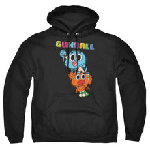 Load image into Gallery viewer, Amazing World Of Gumball Gumball Spray Mens Hoodie Black