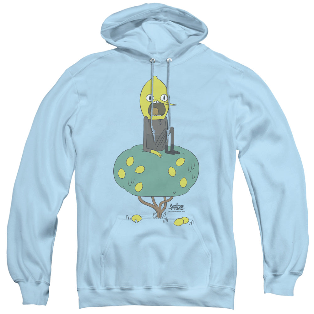 Adventure Time Lemongrab Mens Hoodie Light Blue