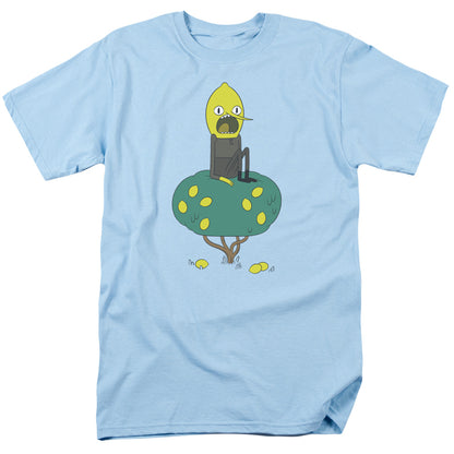 Adventure Time Lemongrab Mens T Shirt Light Blue