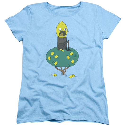 Adventure Time Lemongrab Womens T Shirt Light Blue