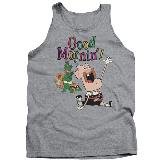 Uncle Grandpa Good Mornin Mens Tank Top Shirt Athletic Heather