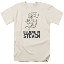 Load image into Gallery viewer, Steven Universe Believe in Steven Mens T Shirt Cream