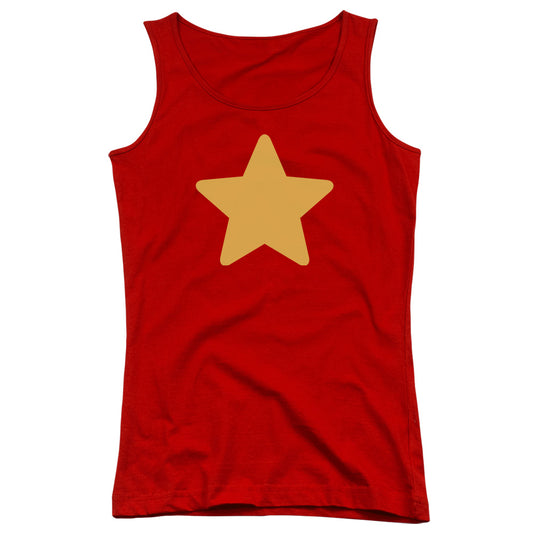 Steven Universe Star Womens Tank Top Shirt Red