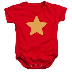 Steven Universe Star Infant Baby Snapsuit Red