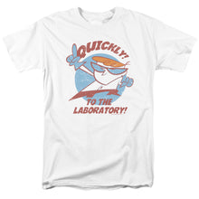 Load image into Gallery viewer, Dexters Laboratory Quickly Mens T Shirt White