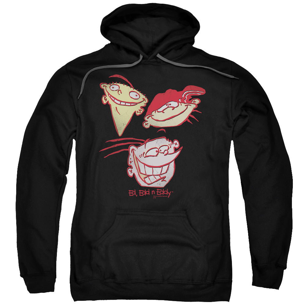 Ed Edd N Eddy Three Heads Mens Hoodie Black