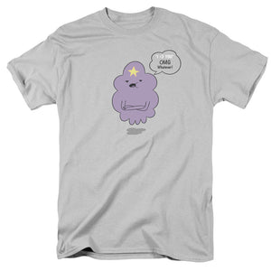 Adventure Time Lsp Omg Mens T Shirt Silver