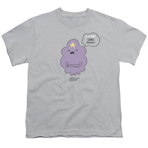 Adventure Time Lsp Omg Kids Youth T Shirt Silver