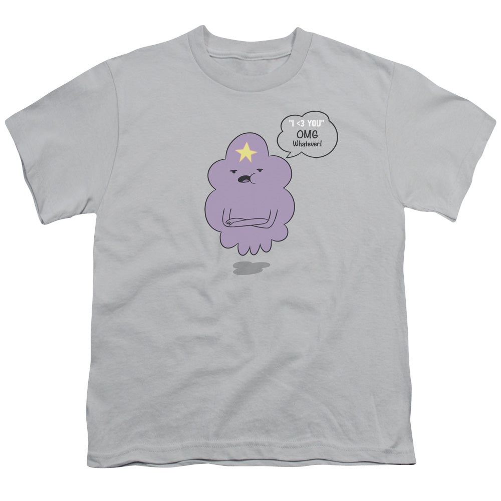 Adventure Time Lsp Omg Kids Youth T Shirt Silver