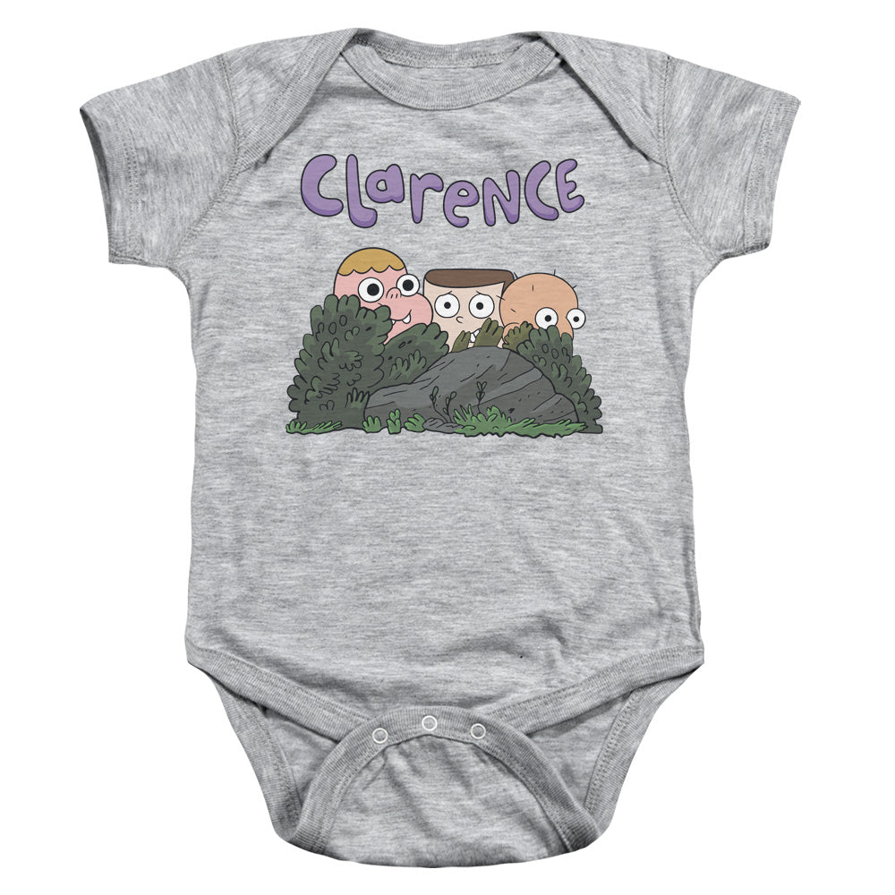 Clarence Gang Infant Baby Snapsuit Athletic Heather