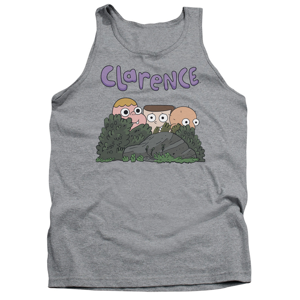 Clarence Gang Mens Tank Top Shirt Athletic Heather