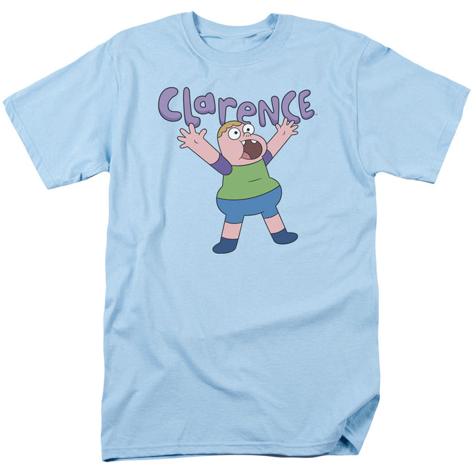 Clarence Whoo Mens T Shirt Light Blue