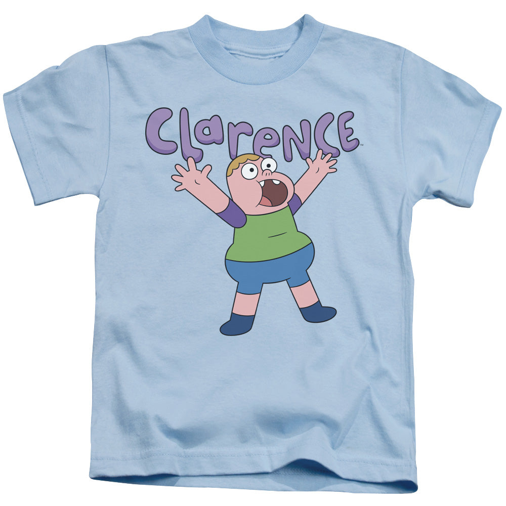 Clarence Whoo Juvenile Kids Youth T Shirt Light Blue 