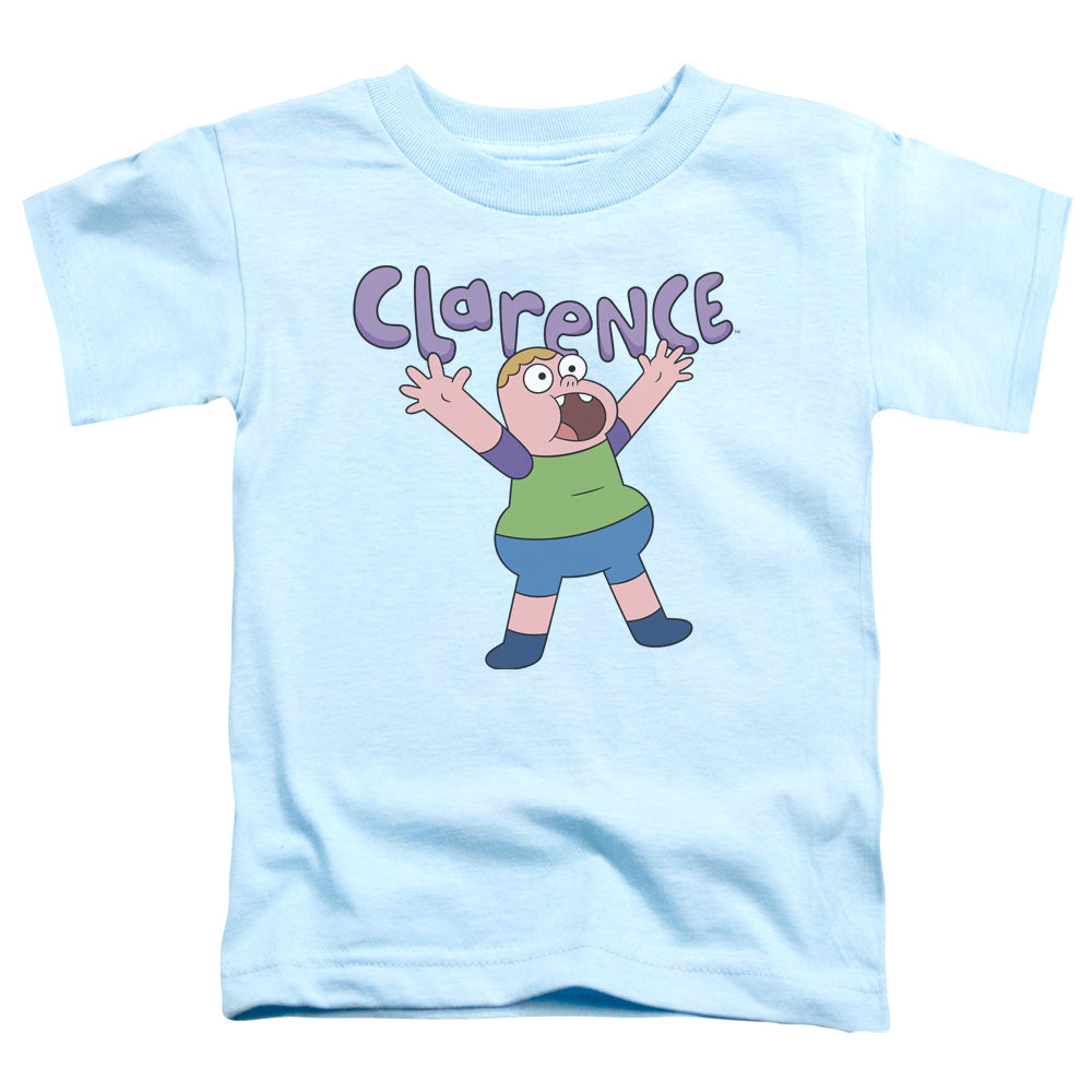 Clarence Whoo Toddler Kids Youth T Shirt Light Blue