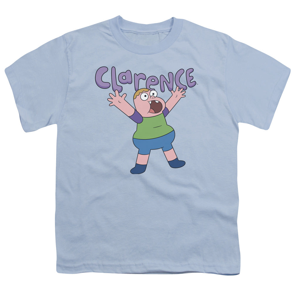 Clarence Whoo Kids Youth T Shirt Light Blue