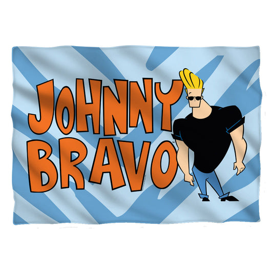 Johnny Bravo Logo Pillow Case