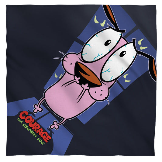 Courage The Cowardly Dog Window Bandana