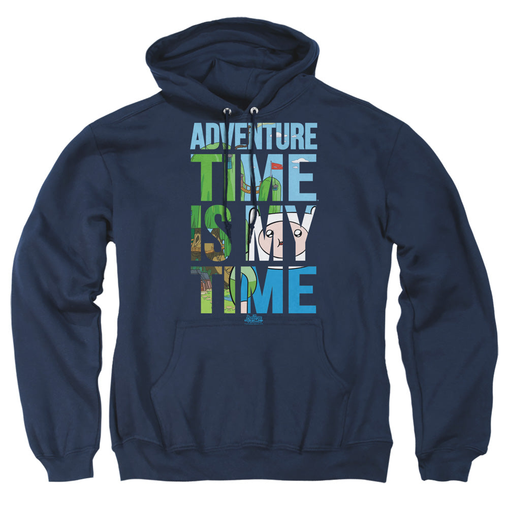 Adventure Time My Time Mens Hoodie Navy