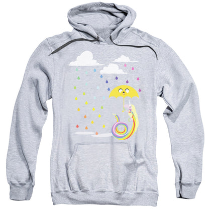 Adventure Time Lady in the Rain Mens Hoodie Athletic Heather