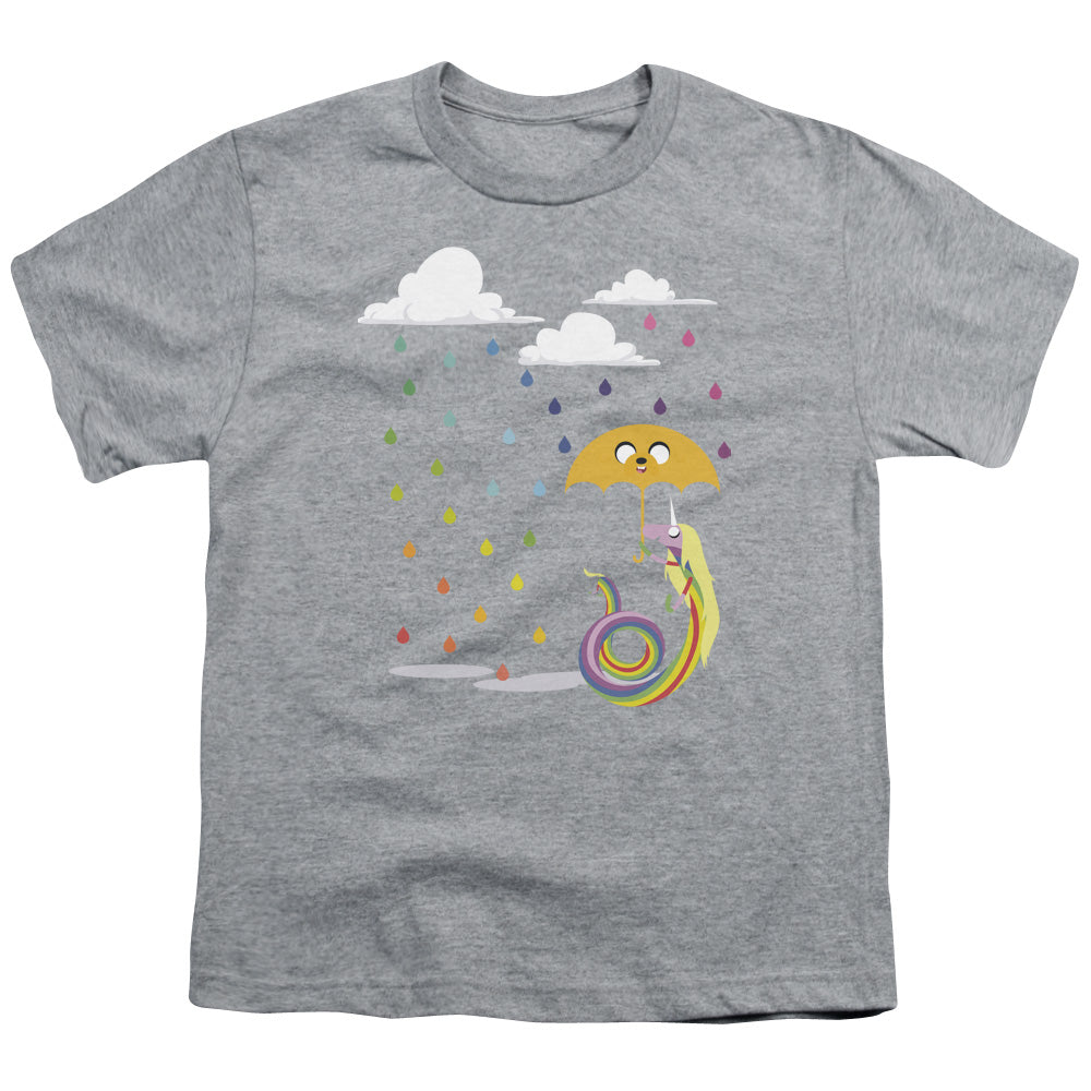 Adventure Time Lady in the Rain Kids Youth T Shirt Athletic Heather