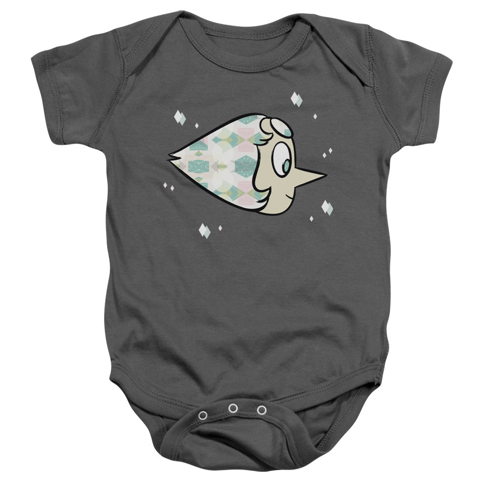 Steven Universe Pearl Infant Baby Snapsuit Charcoal