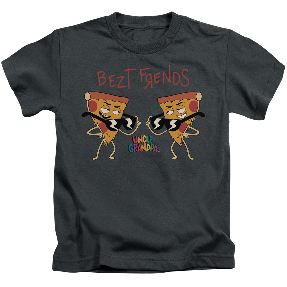 Uncle Grandpa Bezt Frends Juvenile Kids Youth T Shirt Charcoal 