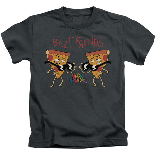 Uncle Grandpa Bezt Frends Juvenile Kids Youth T Shirt Charcoal 