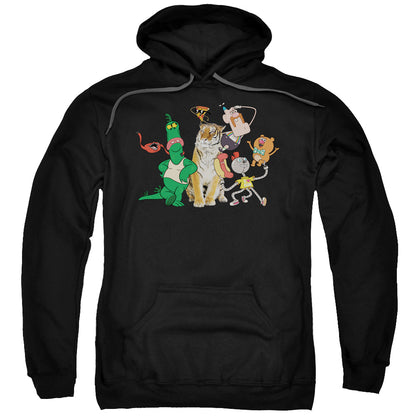 Uncle Grandpa Group Mens Hoodie Black