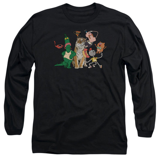Uncle Grandpa Group Mens Long Sleeve Shirt Black